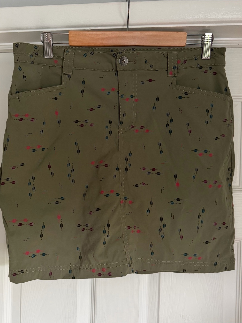 Eddie Bauer Women's Olive Green Skort